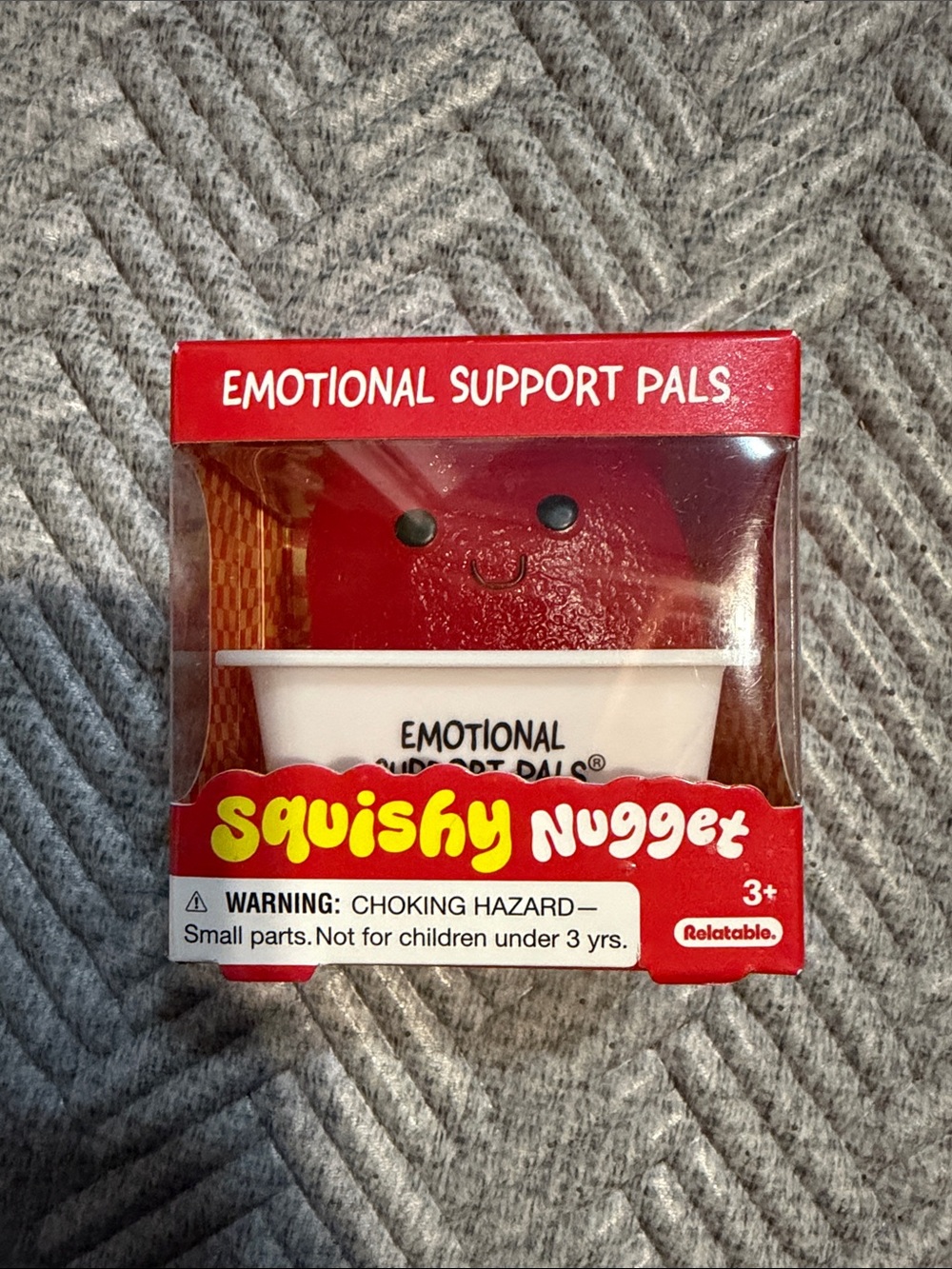*BRAND NEW* Emotional Support Pals - Squishy Nugget - Red